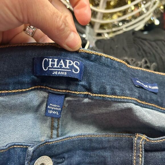 Chaps Ladies 18wl Denim jeans - Picture 4 of 8